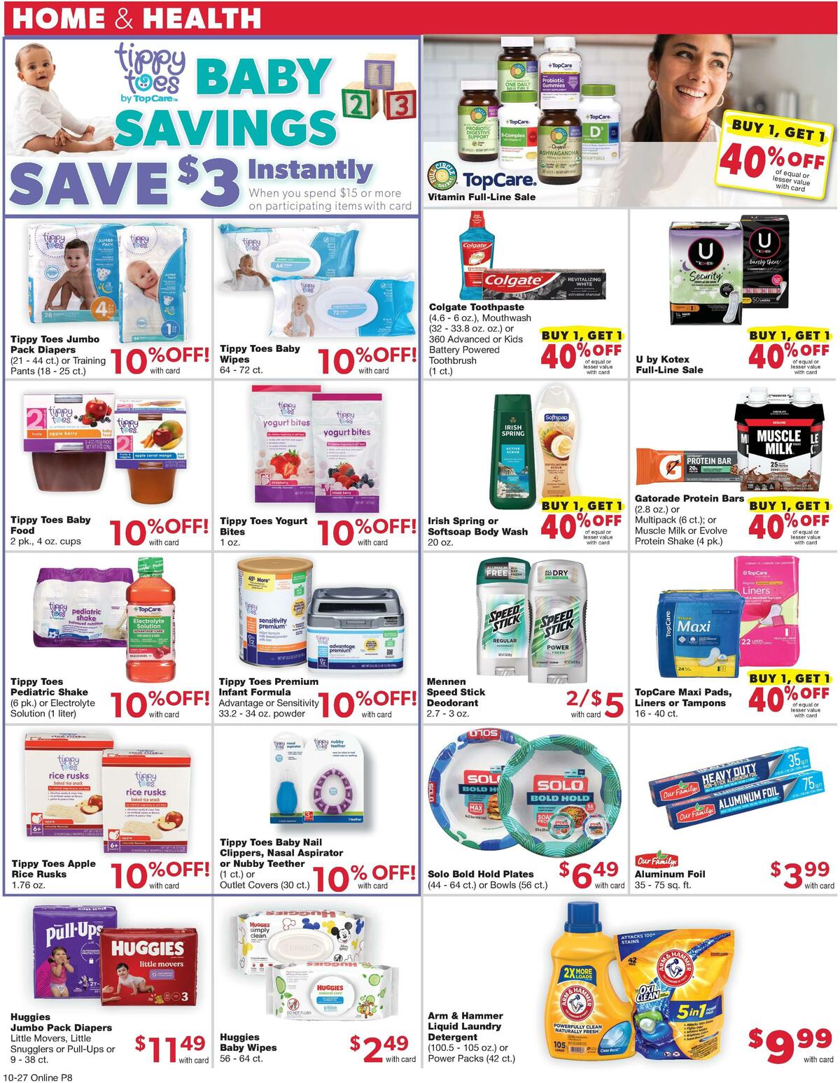 Family Fare Weekly Ad from October 27