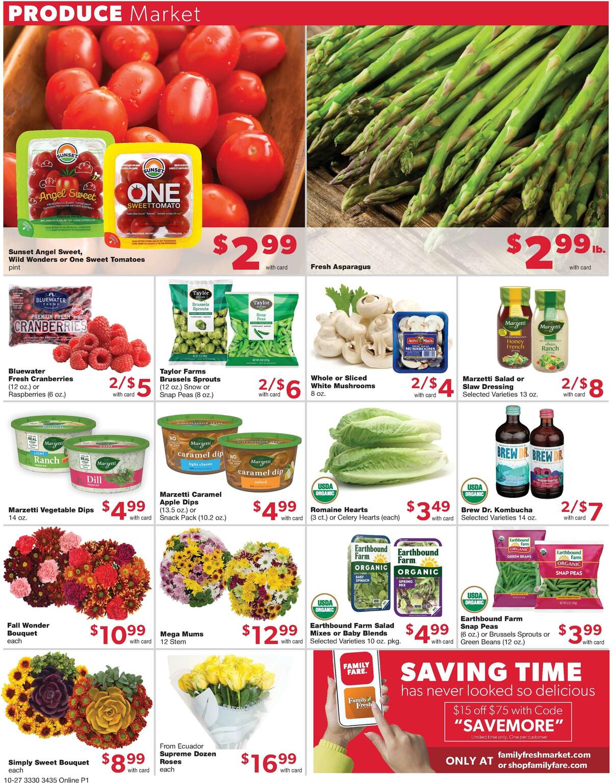 Family Fare Weekly Ad from October 27