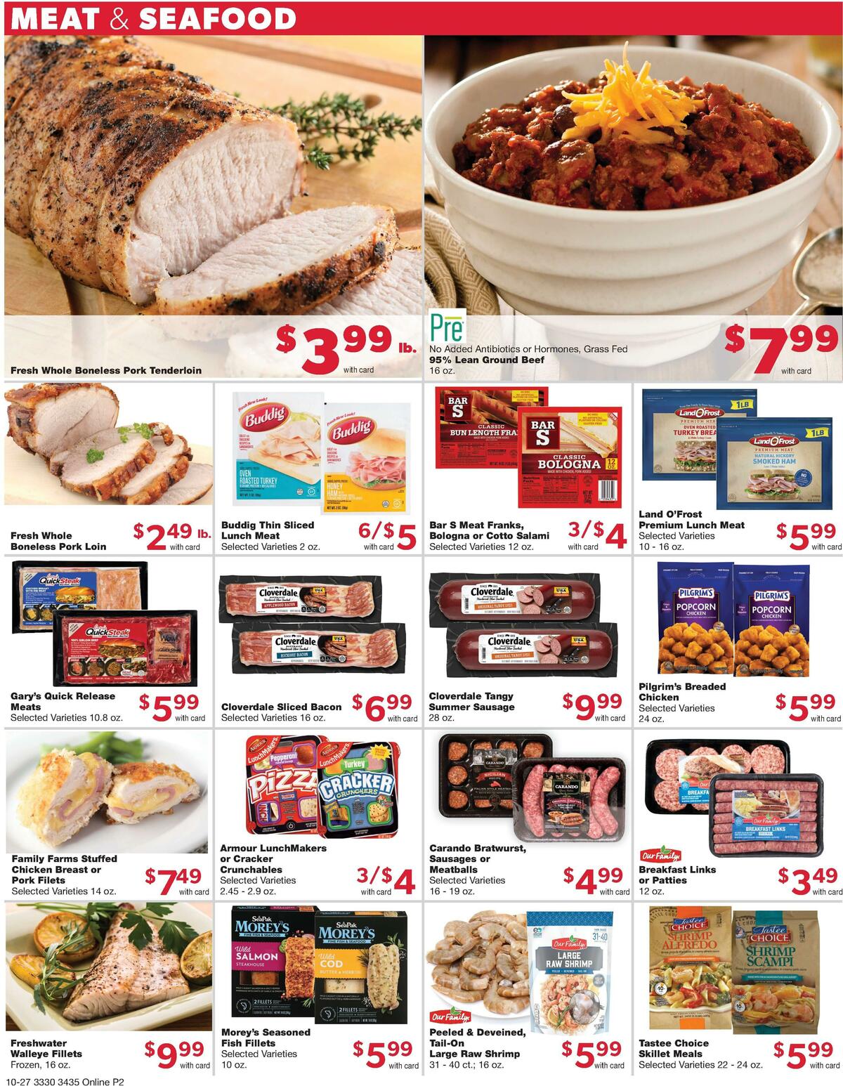 Family Fare Weekly Ad from October 27