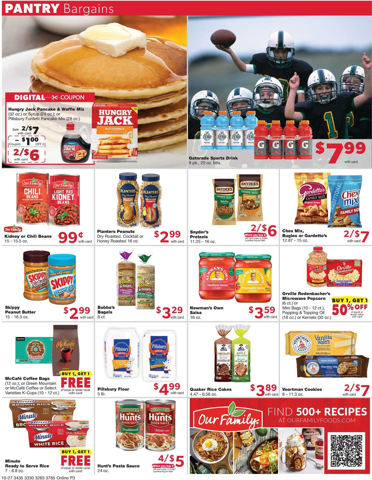 Family Fare Weekly Ad from October 27