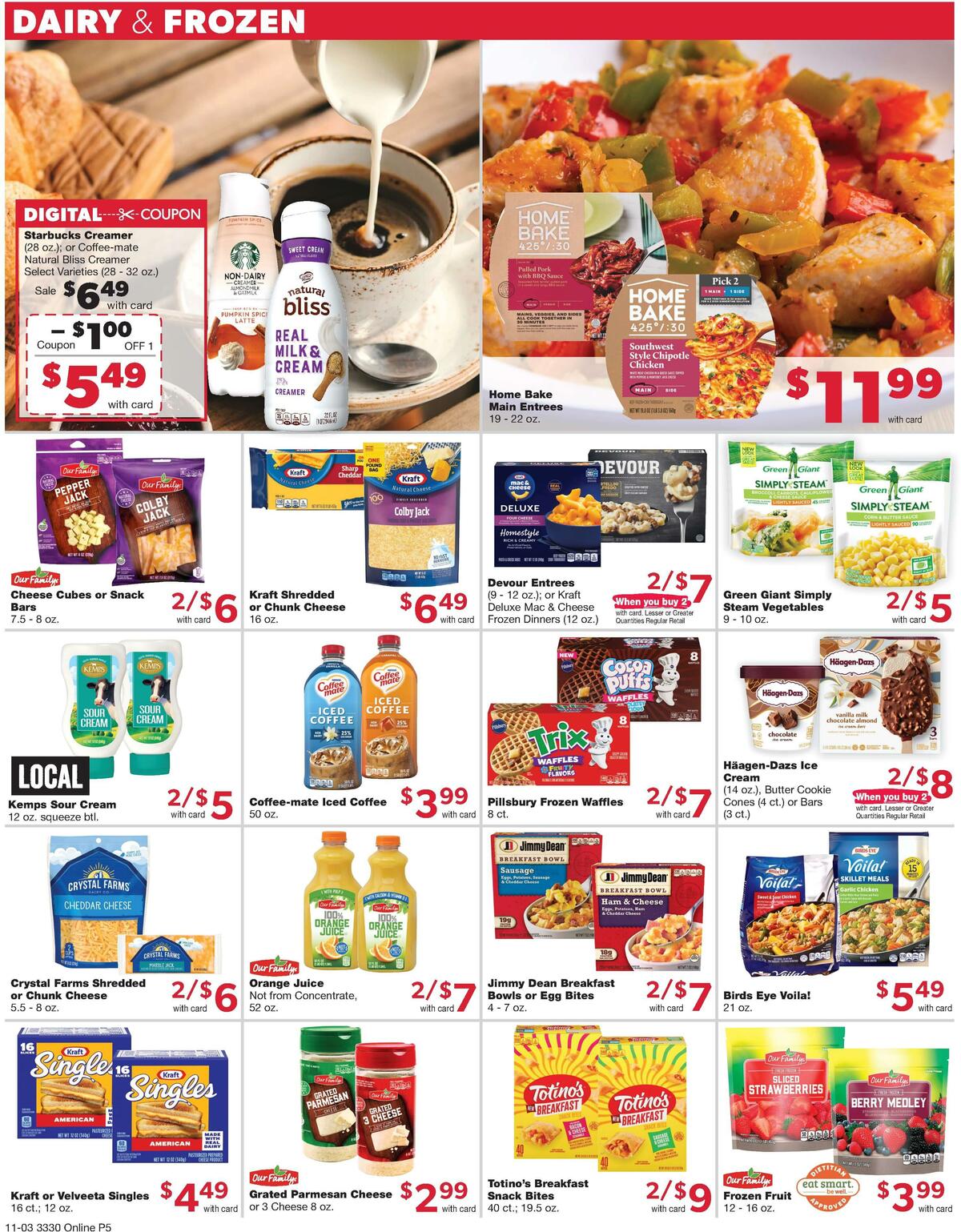 Family Fare Weekly Ad from November 3