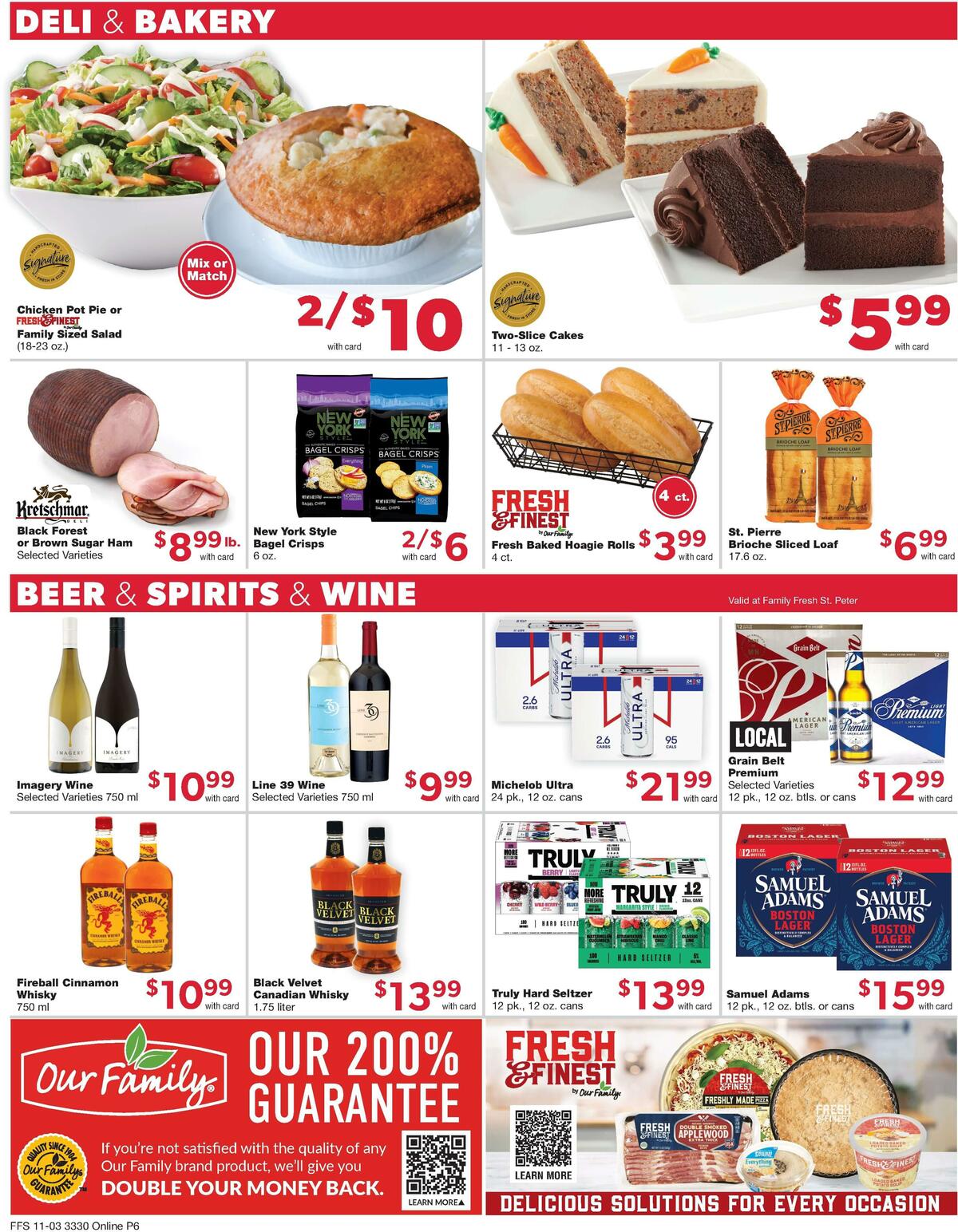 Family Fare Weekly Ad from November 3