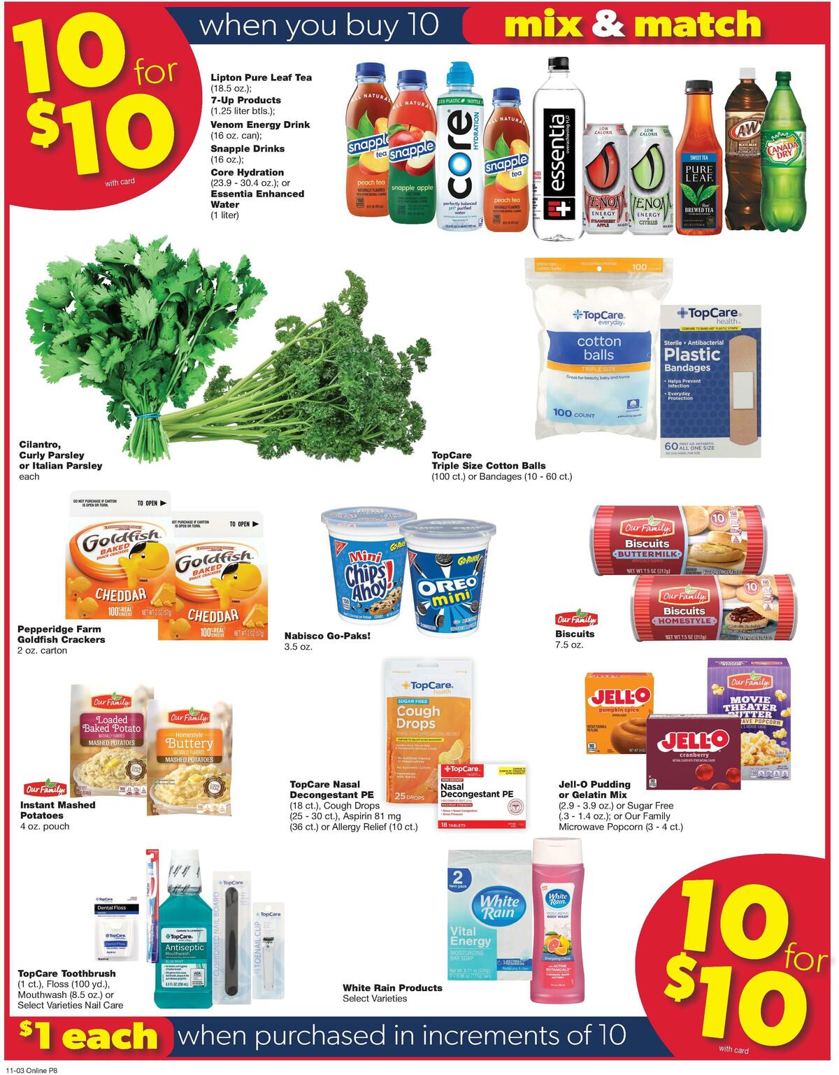 Family Fare Weekly Ad from November 3