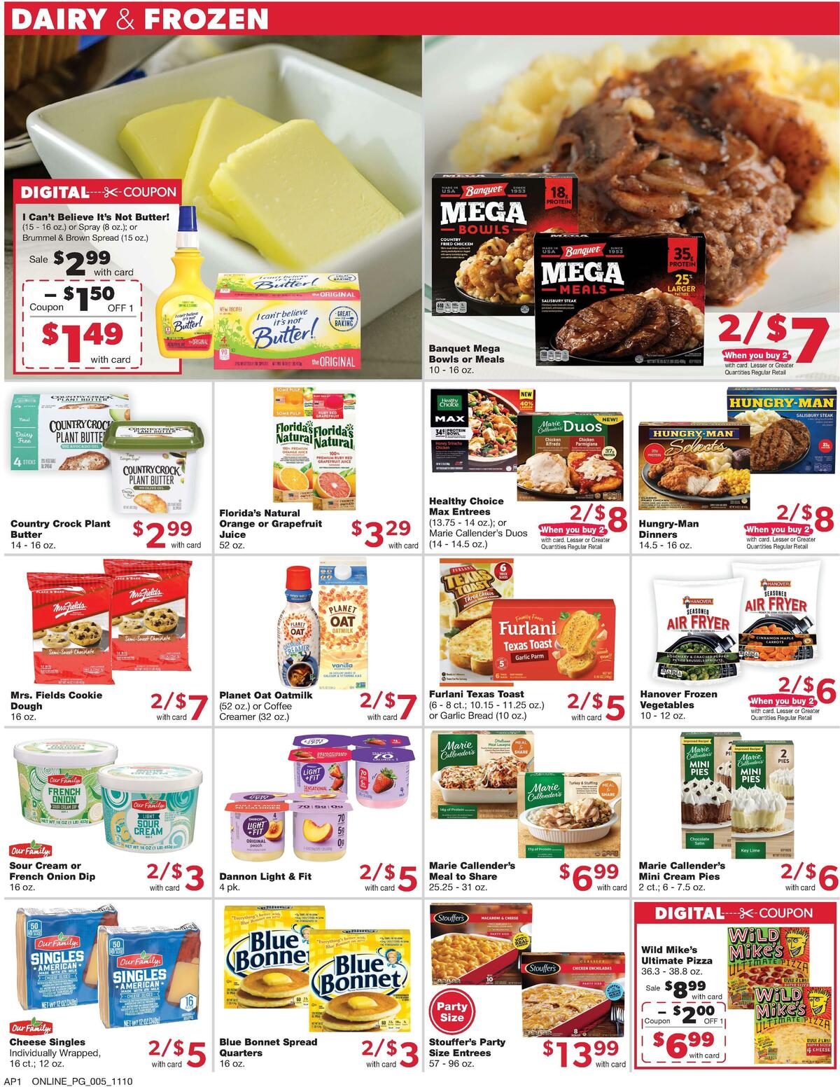 Family Fare Weekly Ad from November 10