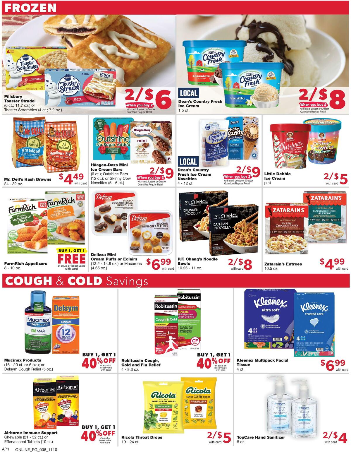 Family Fare Weekly Ad from November 10