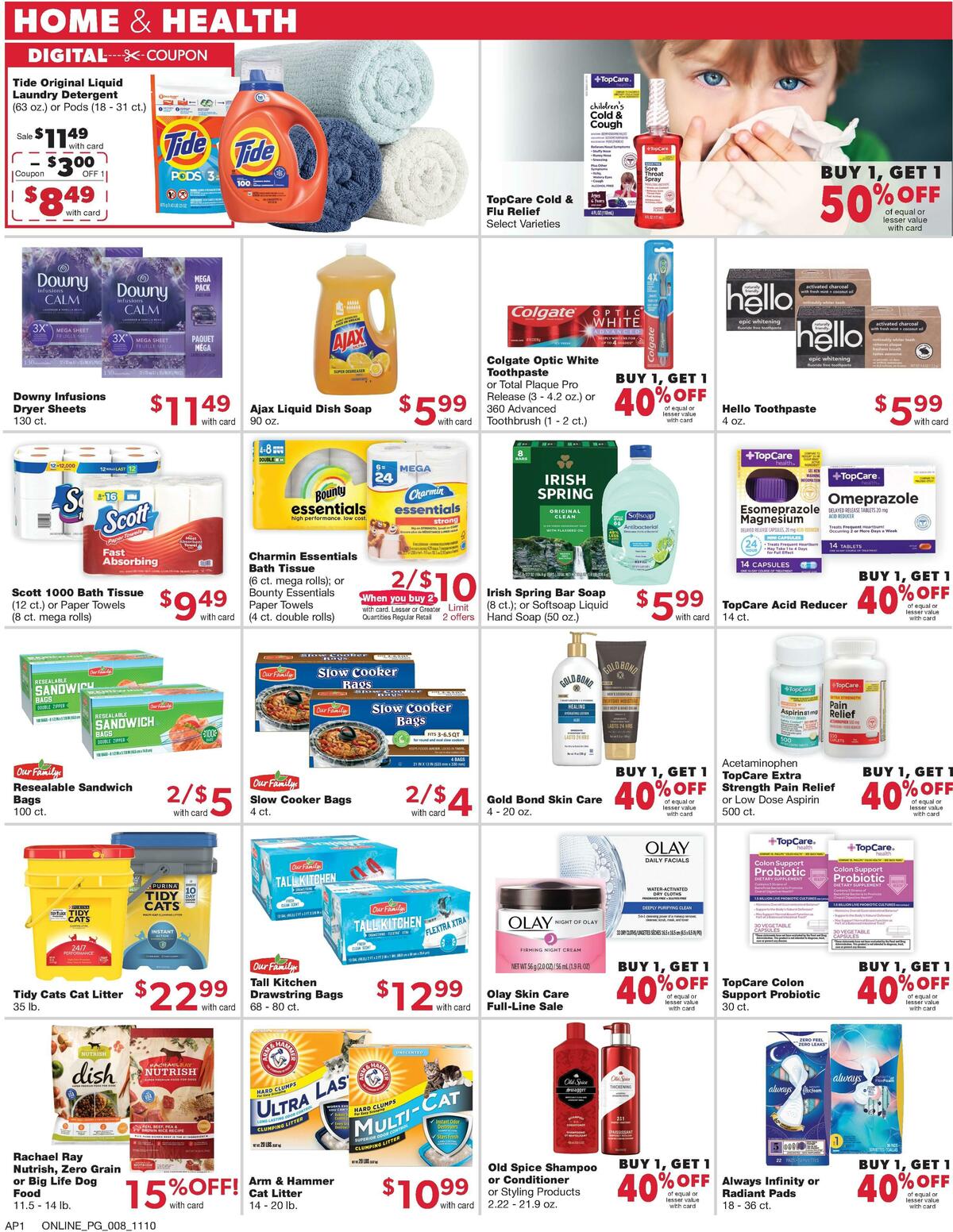 Family Fare Weekly Ad from November 10