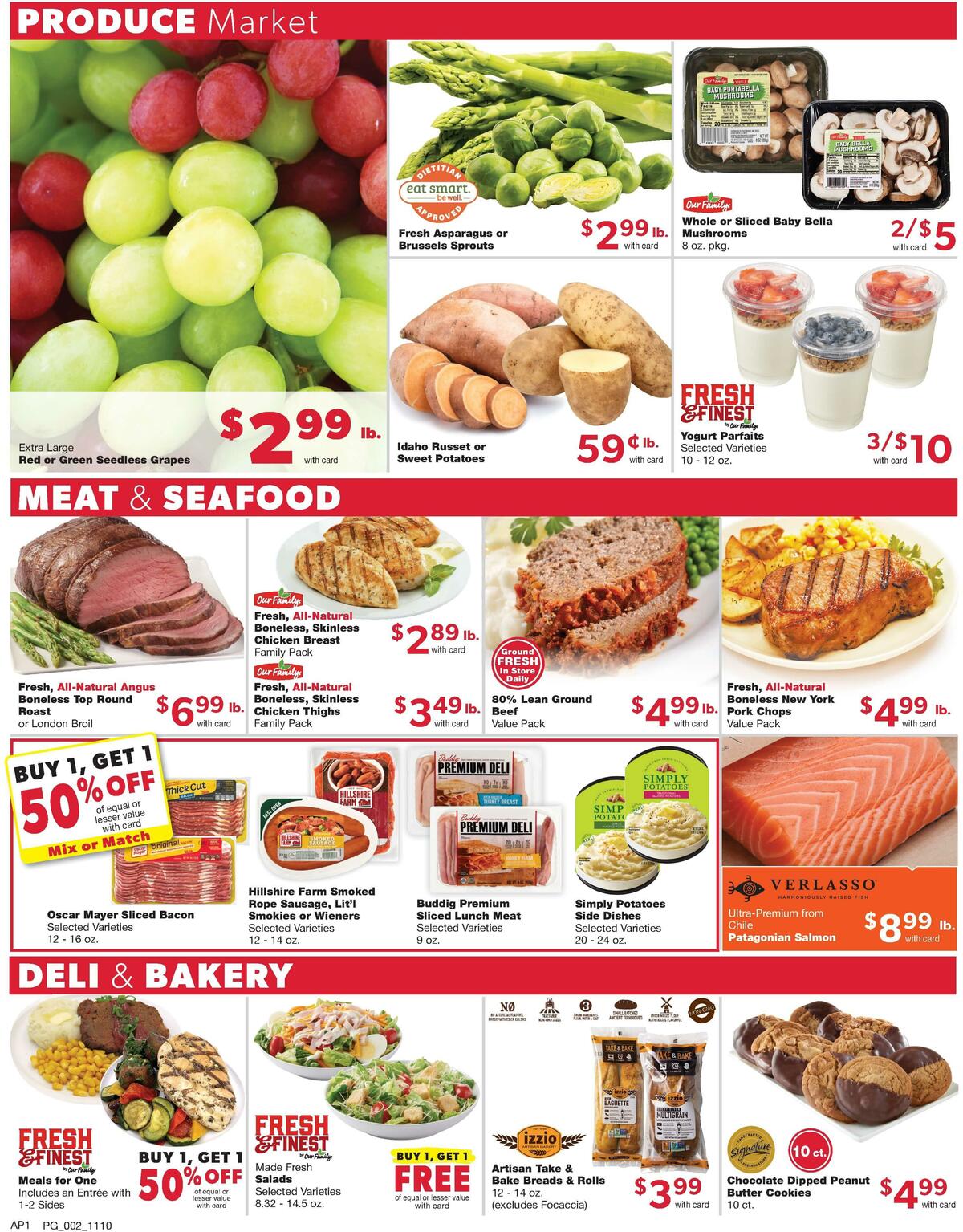 Family Fare Weekly Ad from November 10