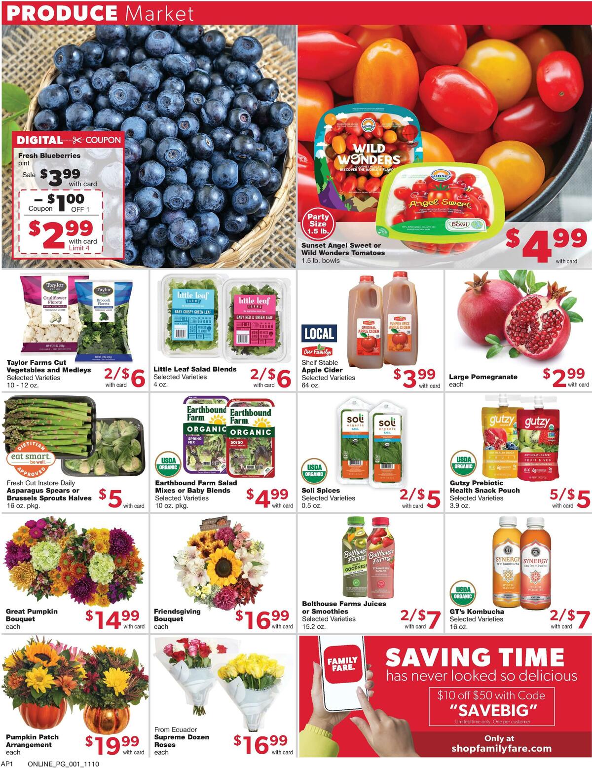 Family Fare Weekly Ad from November 10