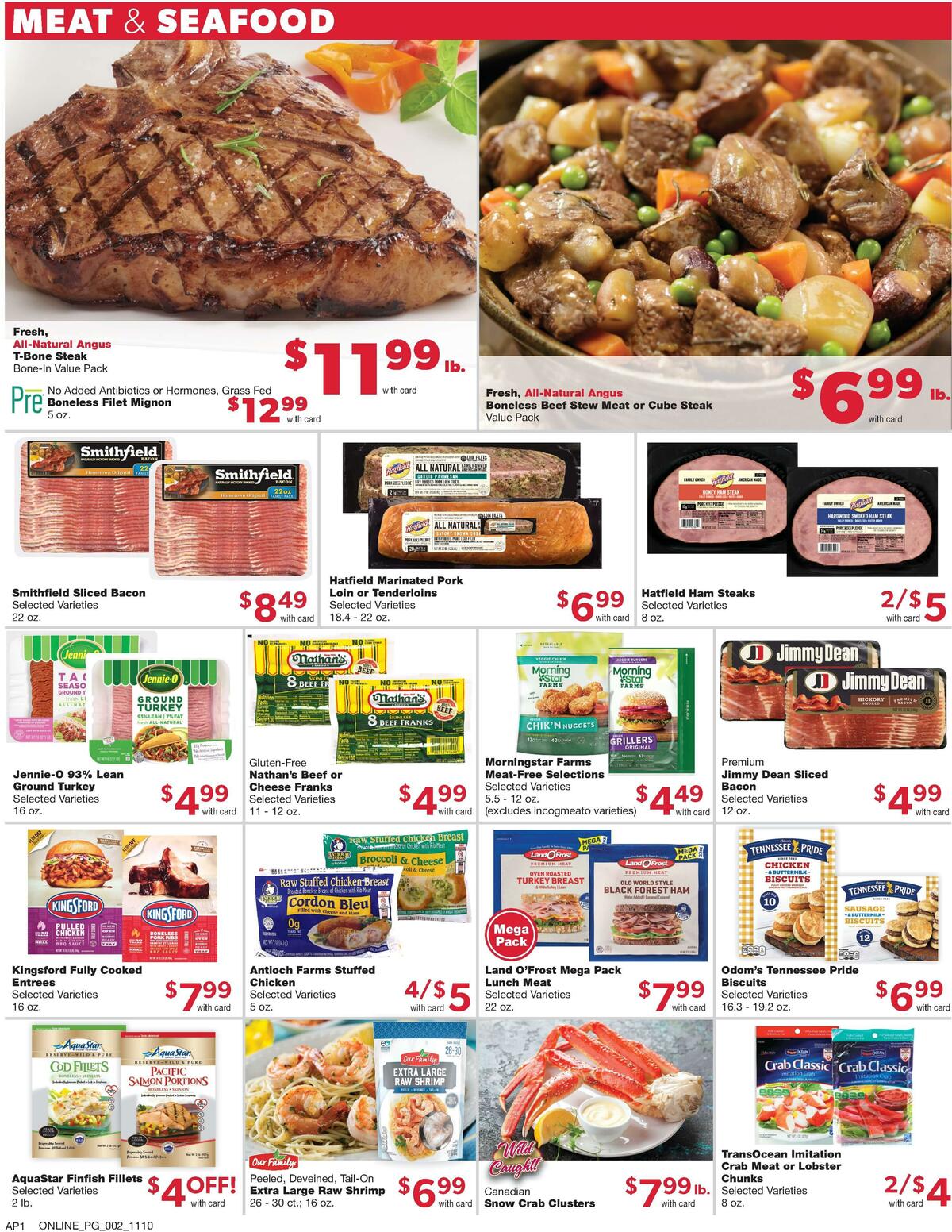 Family Fare Weekly Ad from November 10