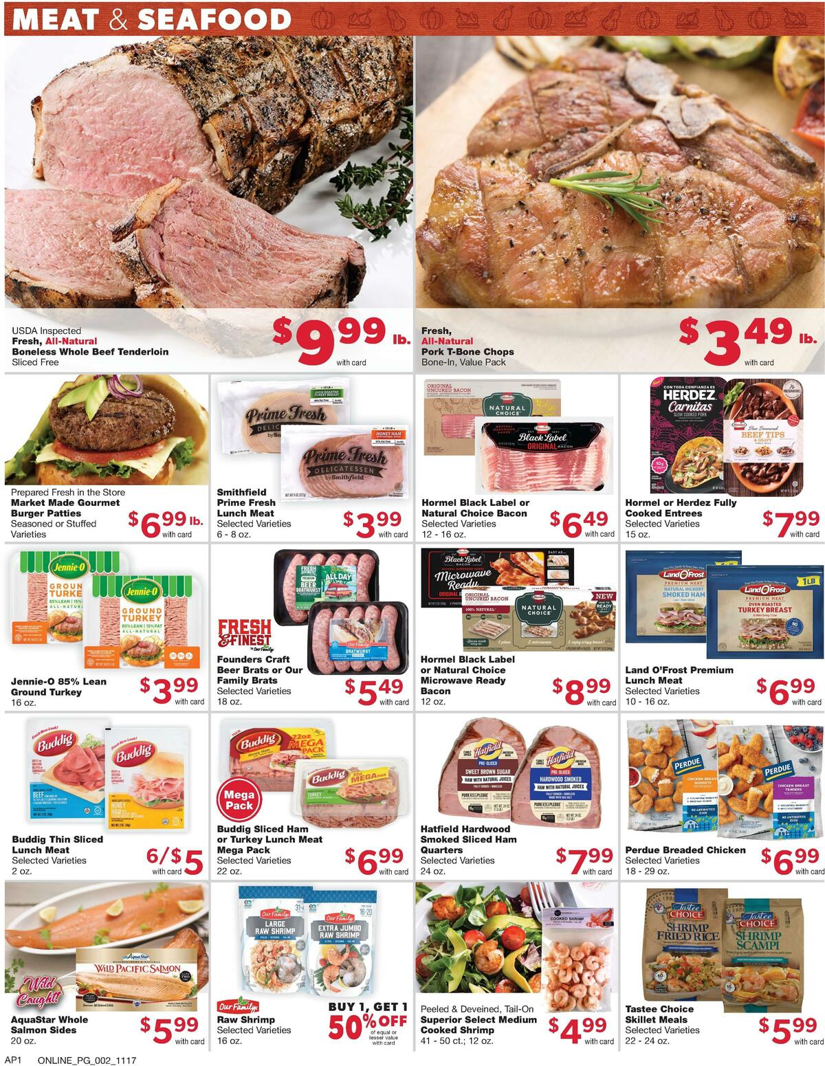 Family Fare Weekly Ad from November 17