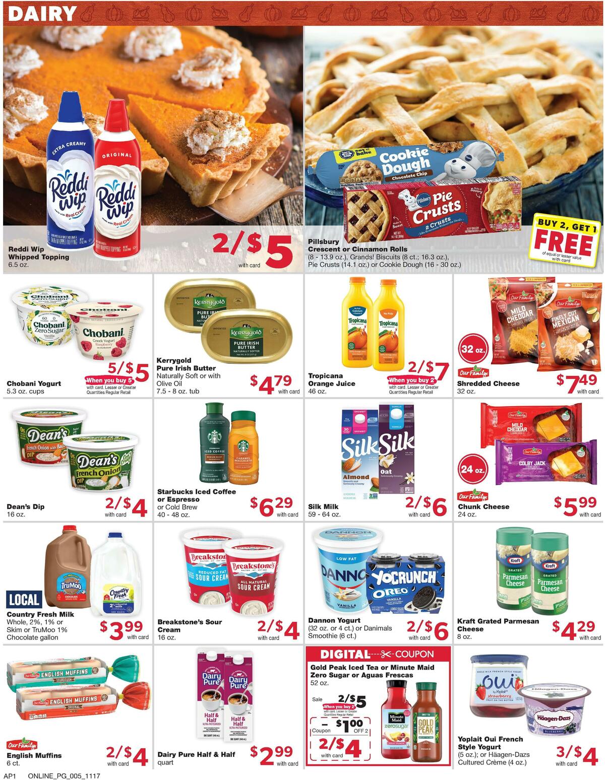 Family Fare Weekly Ad from November 17