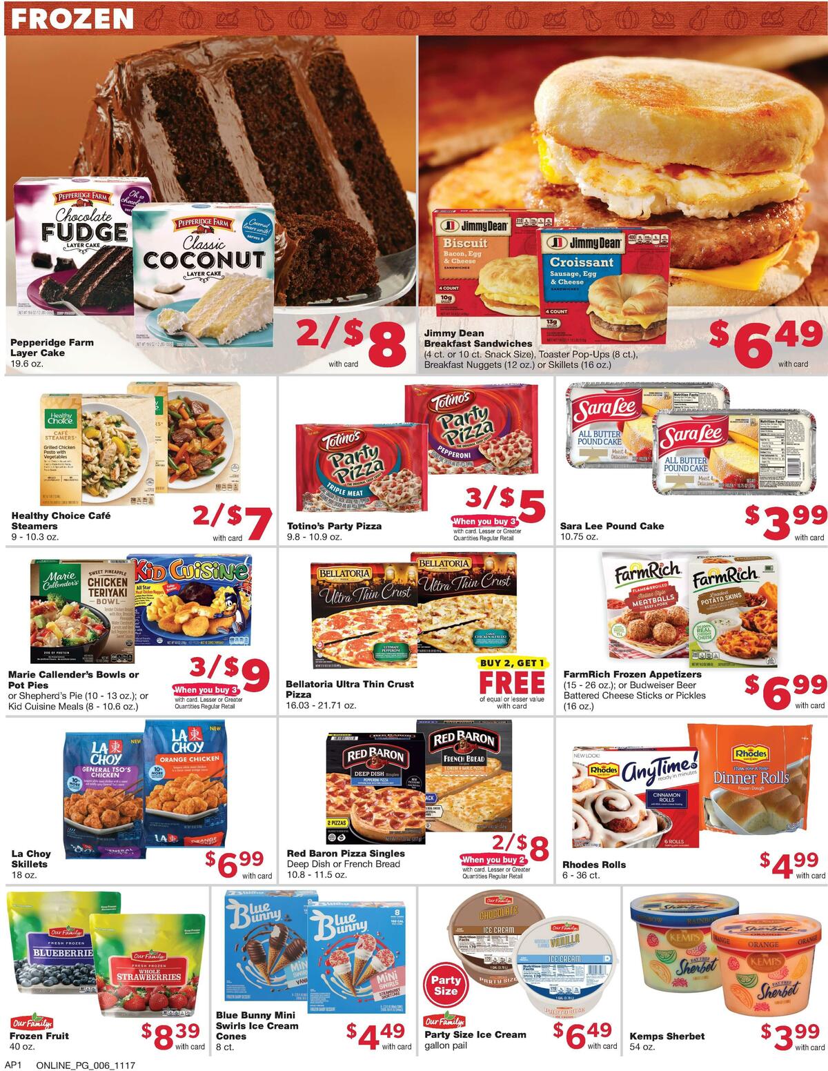 Family Fare Weekly Ad from November 17