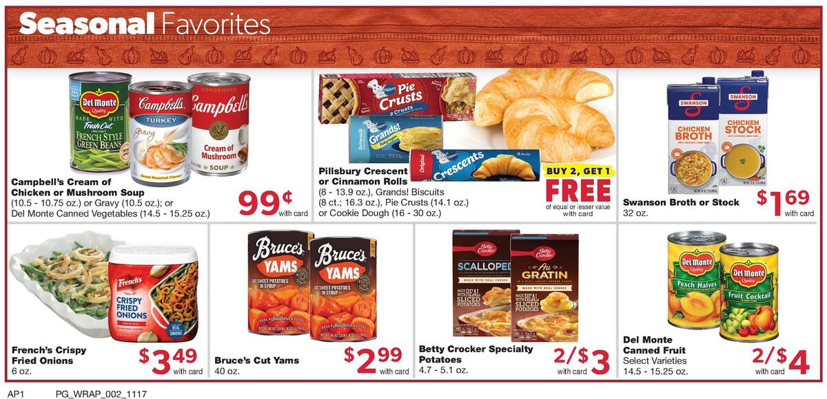 Family Fare Weekly Ad from November 17