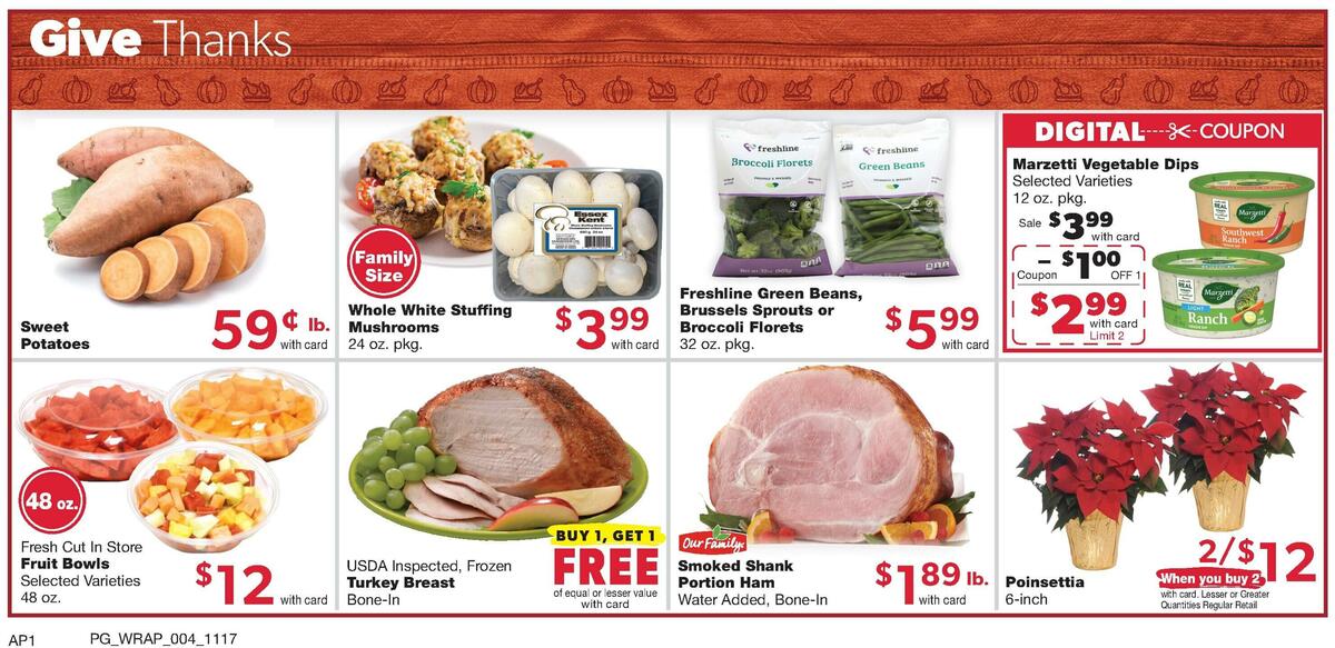 Family Fare Weekly Ad from November 17