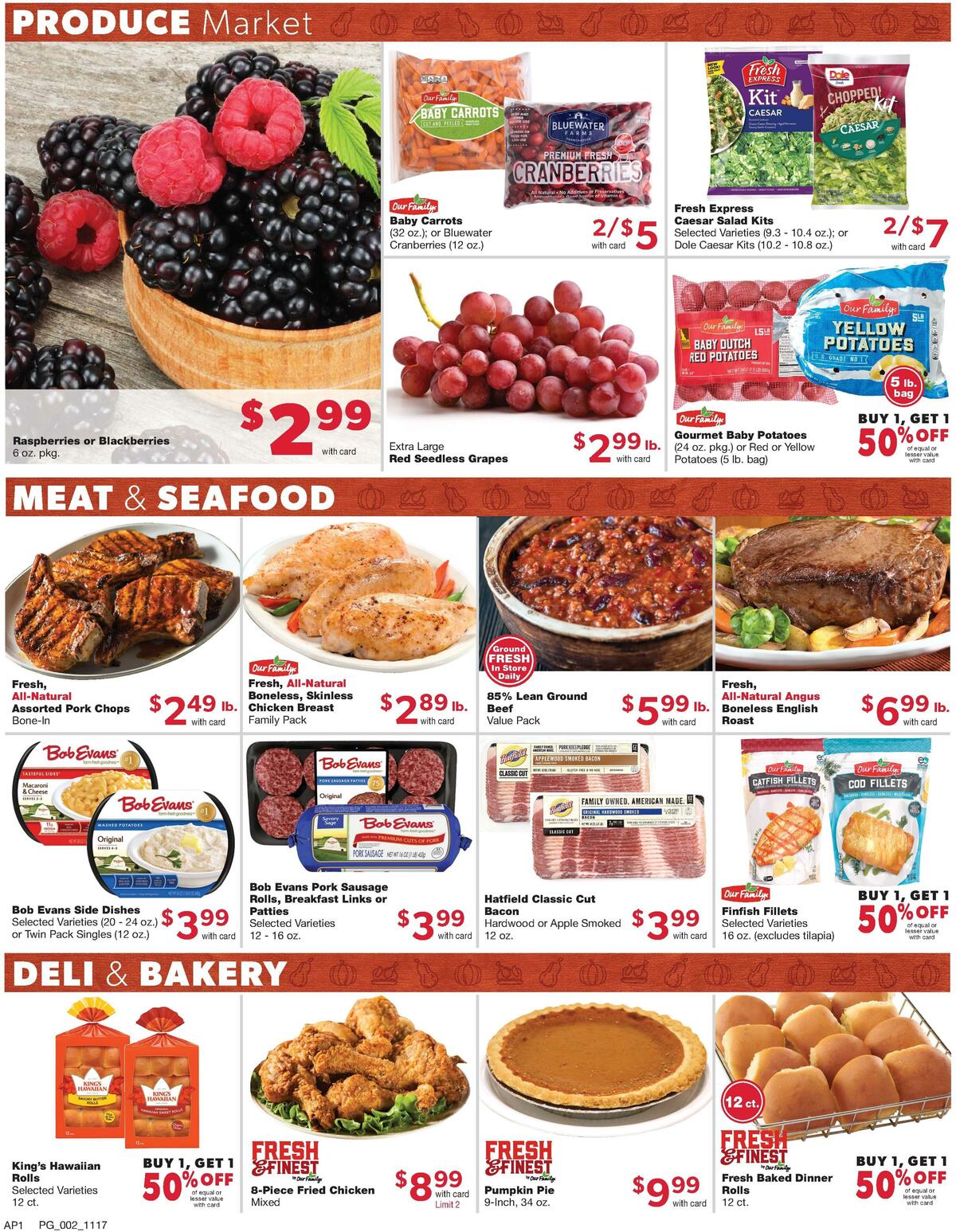 Family Fare Weekly Ad from November 17