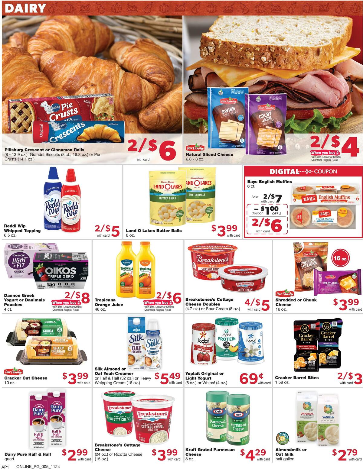 Family Fare Weekly Ad from November 24