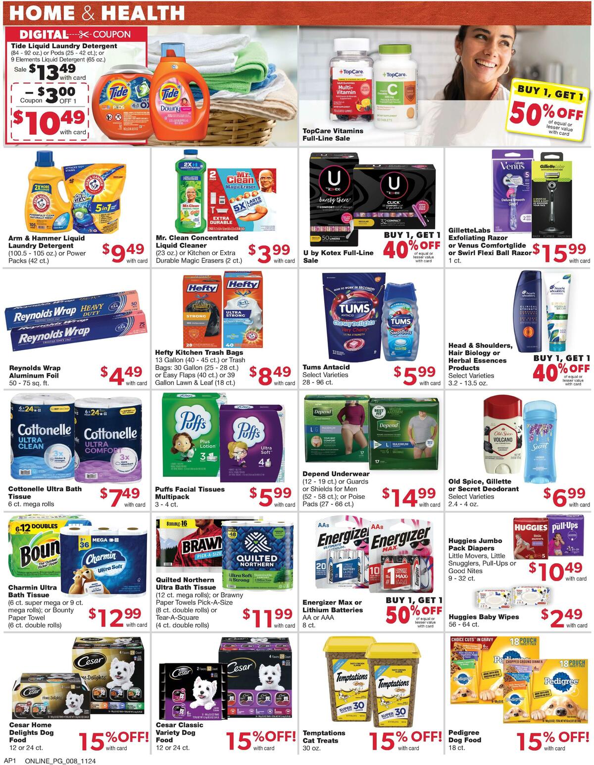 Family Fare Weekly Ad from November 24