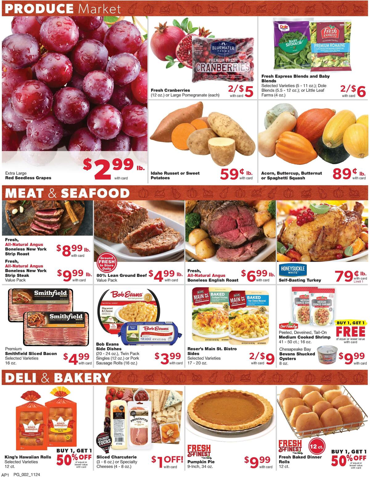 Family Fare Weekly Ad from November 24