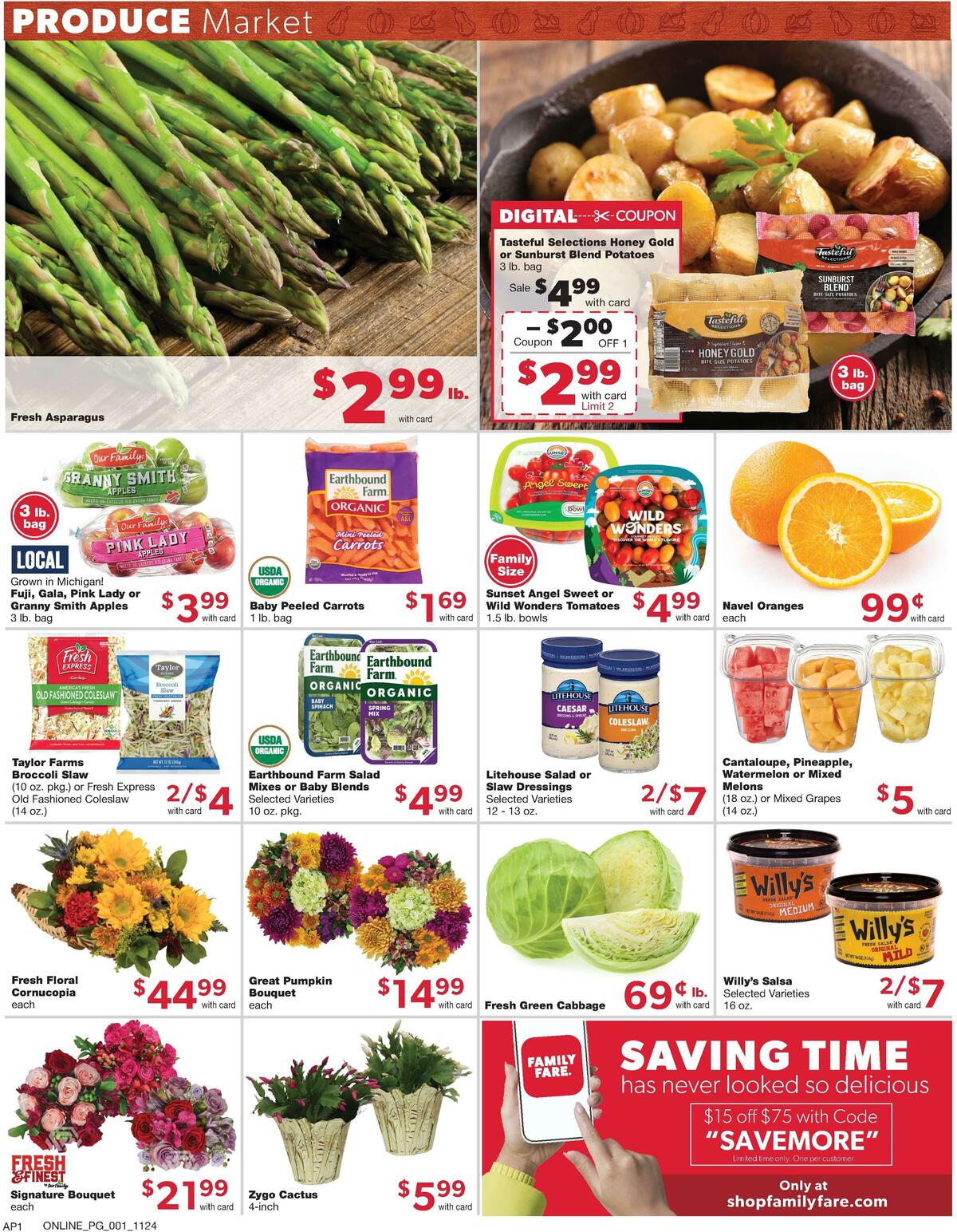 Family Fare Weekly Ad from November 24