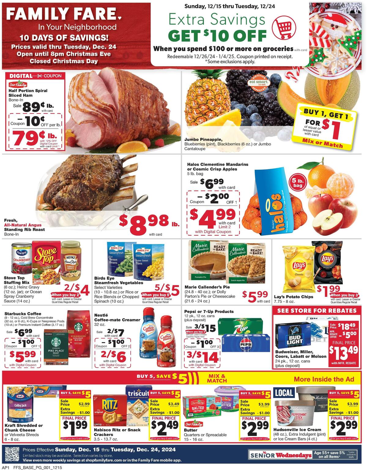 Family Fare Weekly Ad from December 15