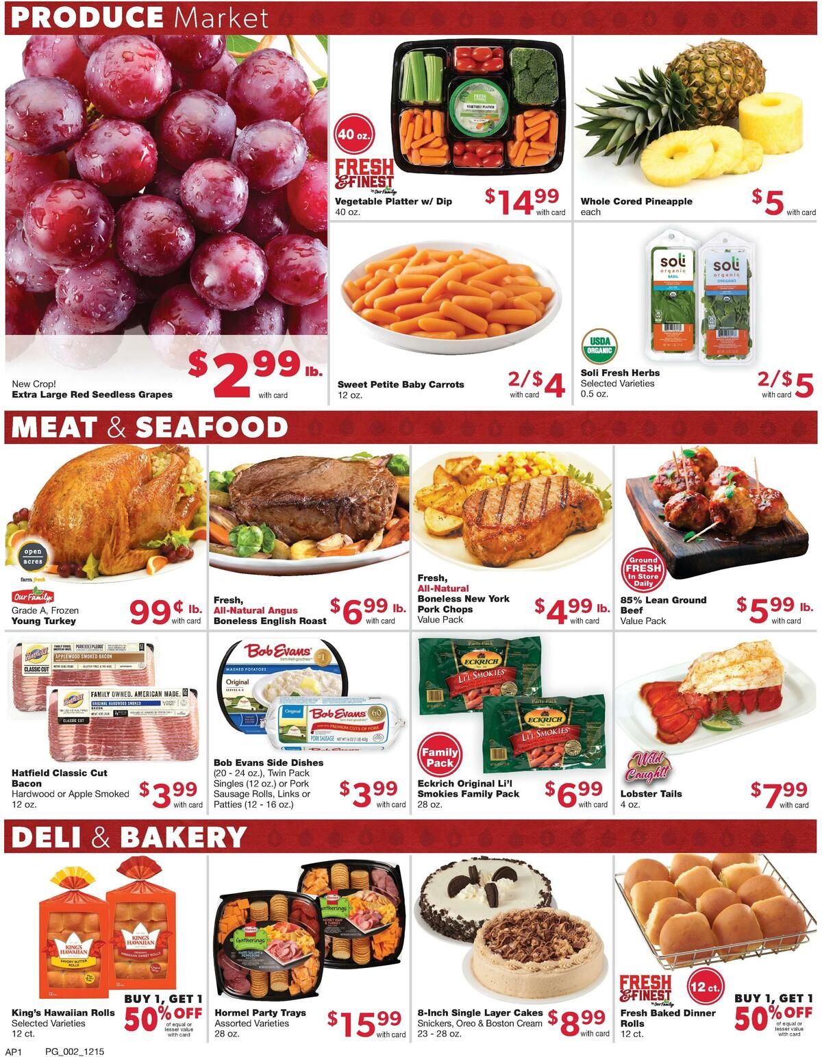 Family Fare Weekly Ad from December 15