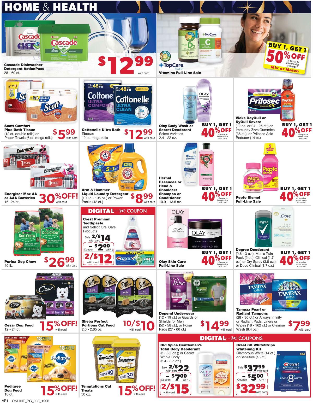 Family Fare Weekly Ad from December 26