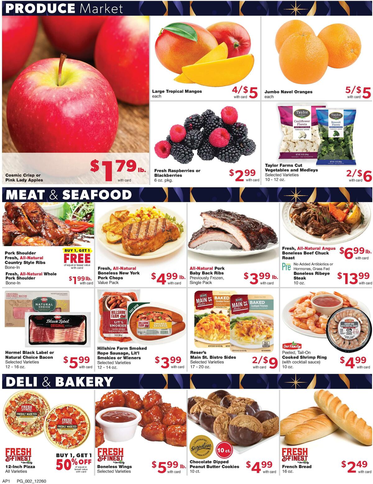 Family Fare Weekly Ad from December 26