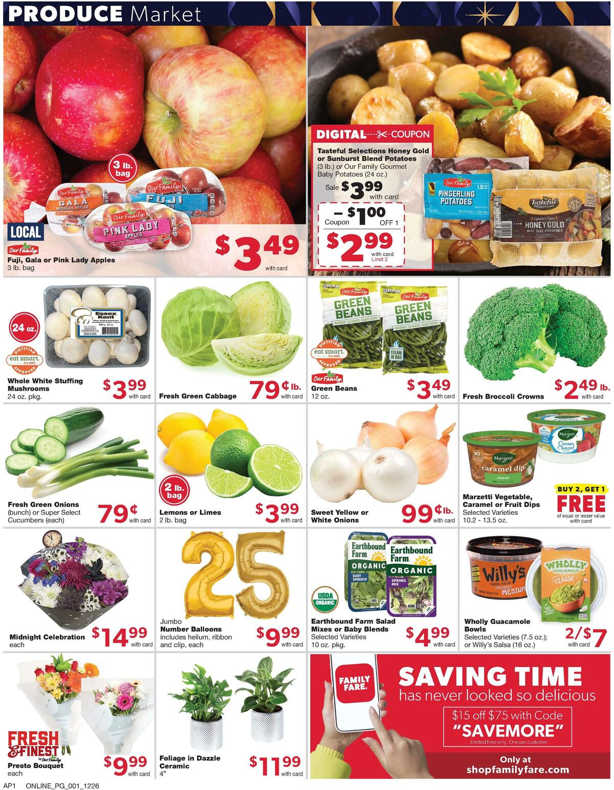 Family Fare Weekly Ad from December 26