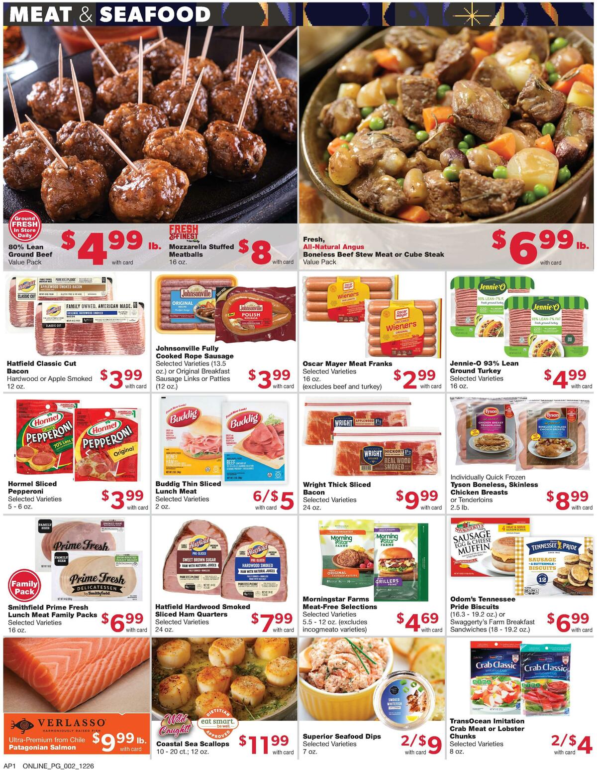 Family Fare Weekly Ad from December 26