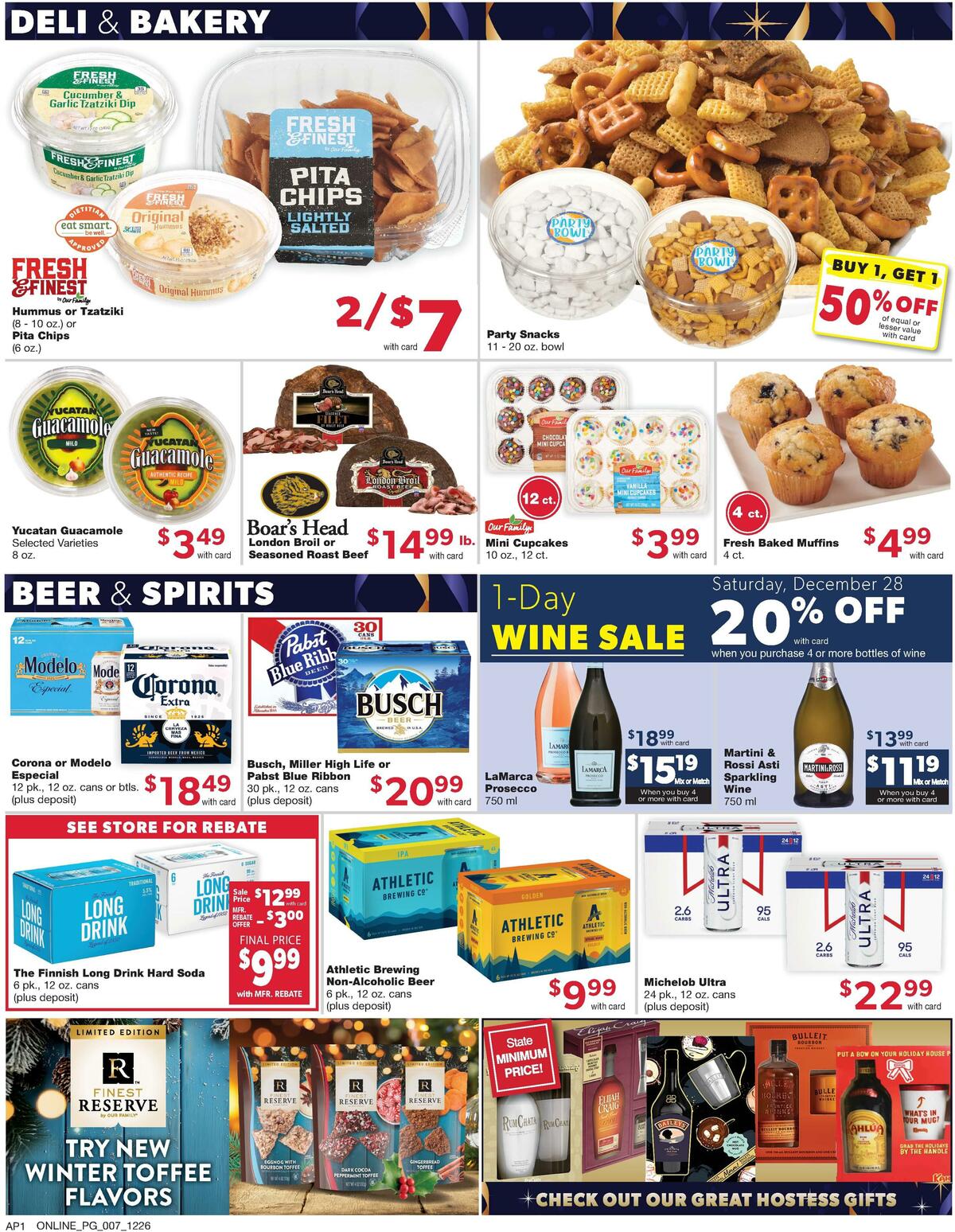 Family Fare Weekly Ad from December 26