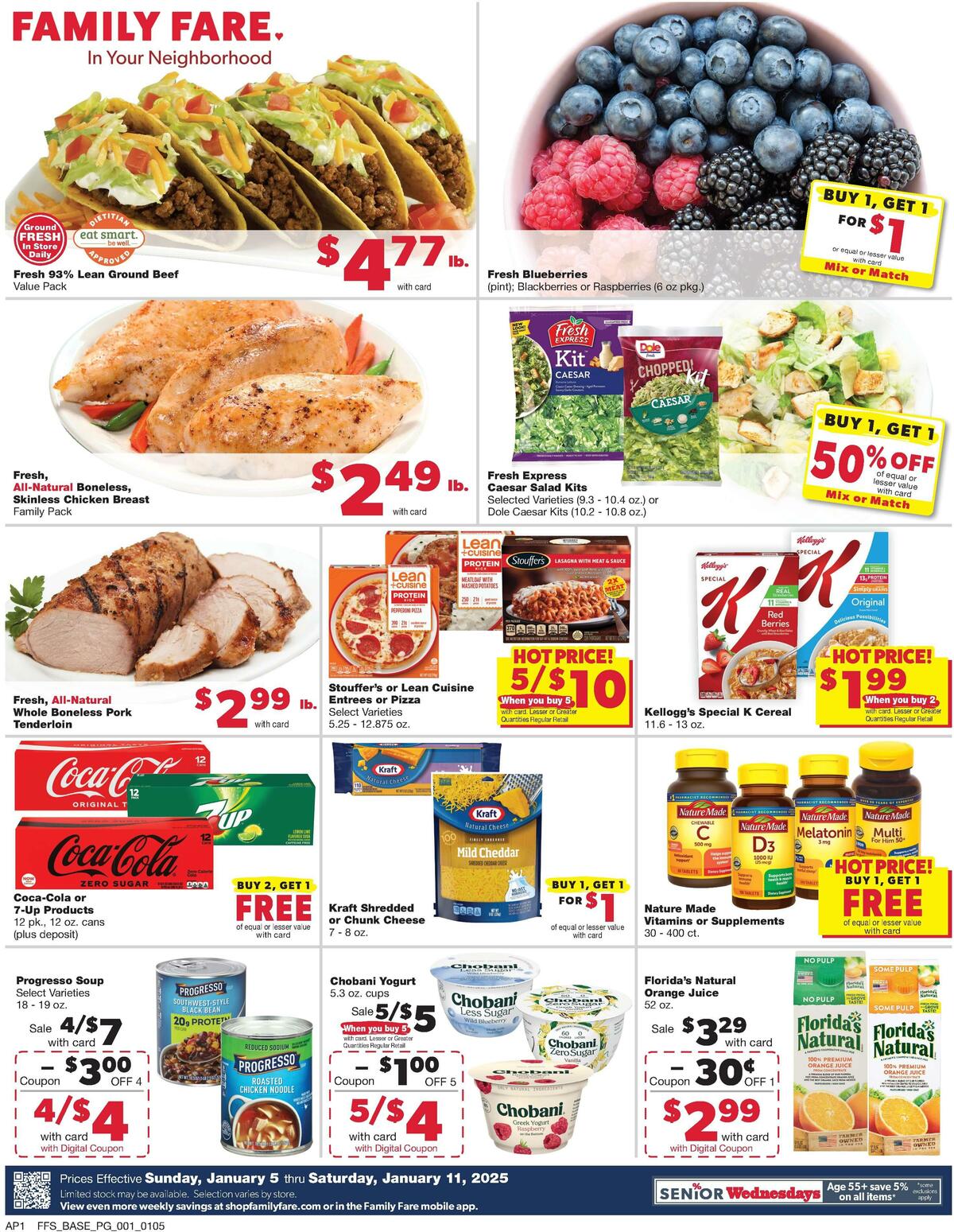 Family Fare Weekly Ad from January 5