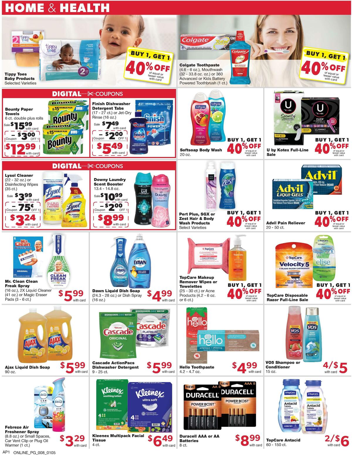 Family Fare Weekly Ad from January 5