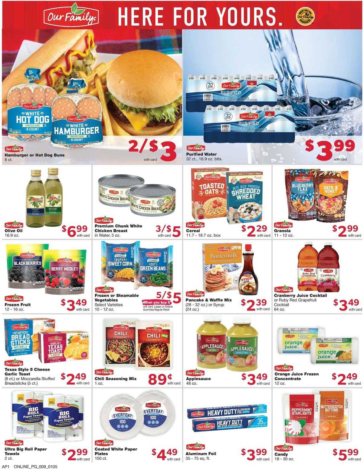 Family Fare Weekly Ad from January 5