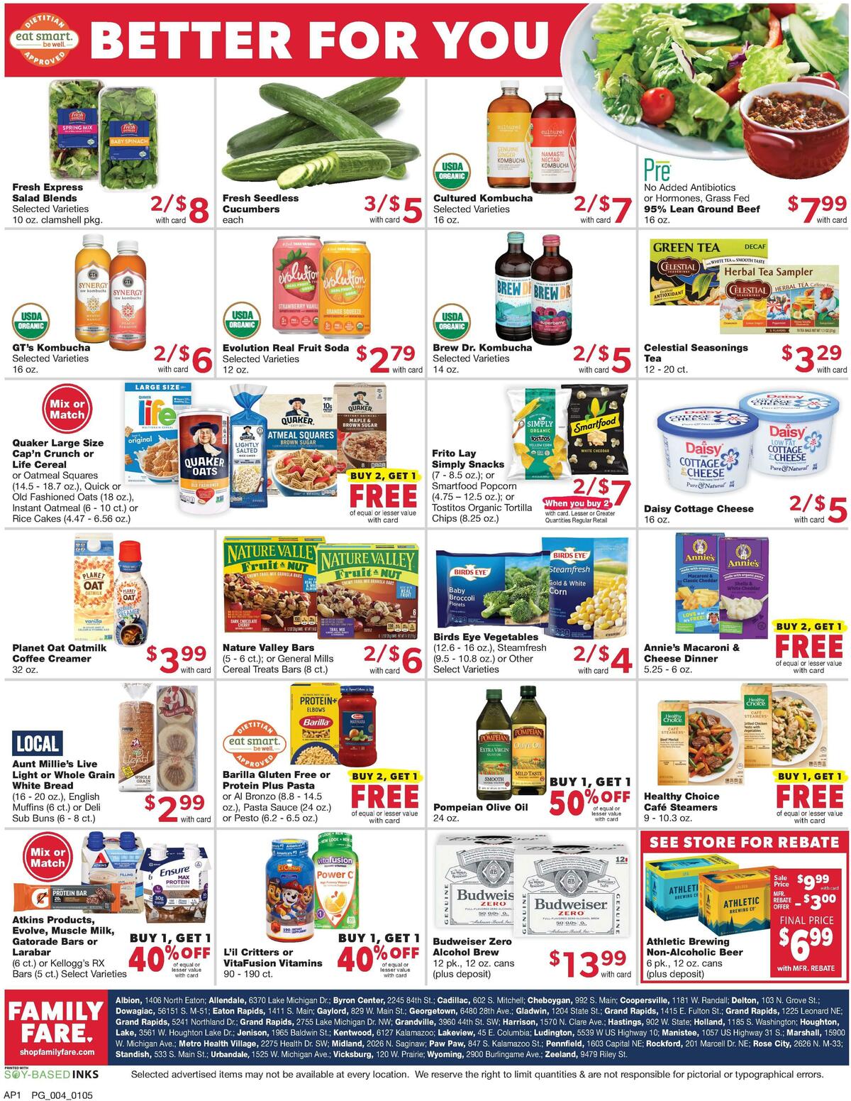 Family Fare Weekly Ad from January 5