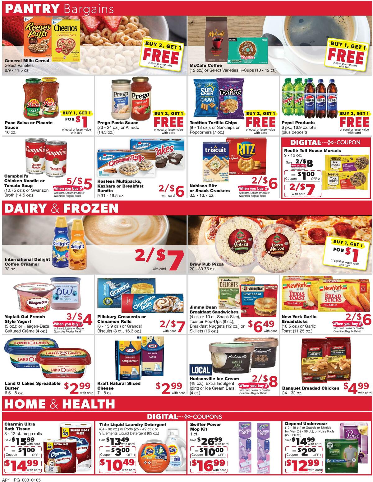 Family Fare Weekly Ad from January 5