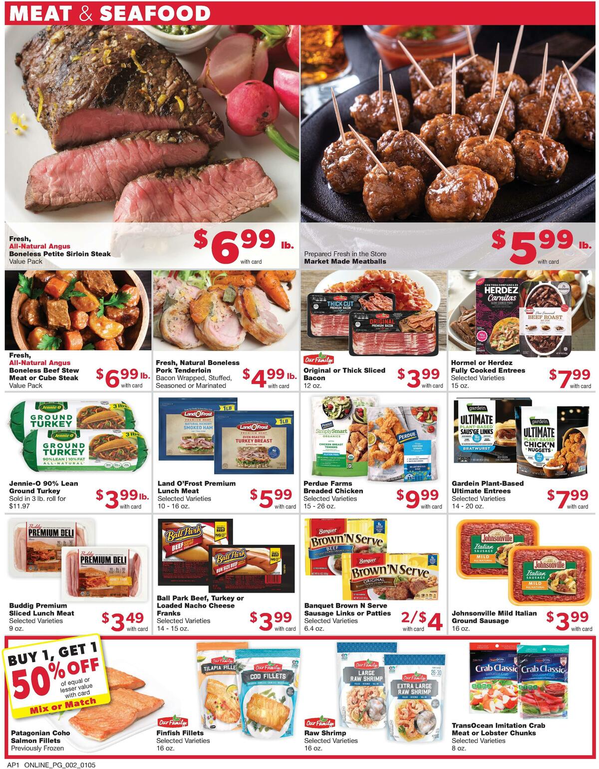 Family Fare Weekly Ad from January 5