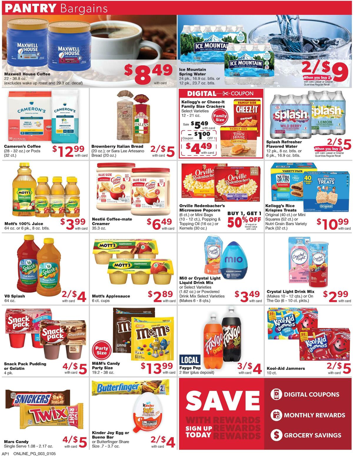 Family Fare Weekly Ad from January 5