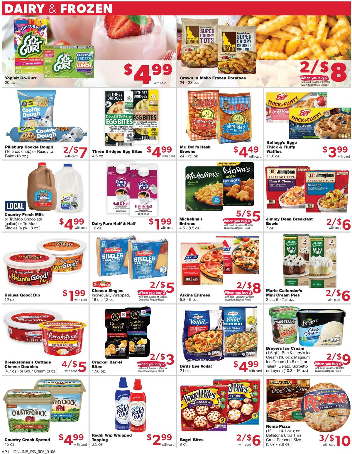 Family Fare Weekly Ad from January 5