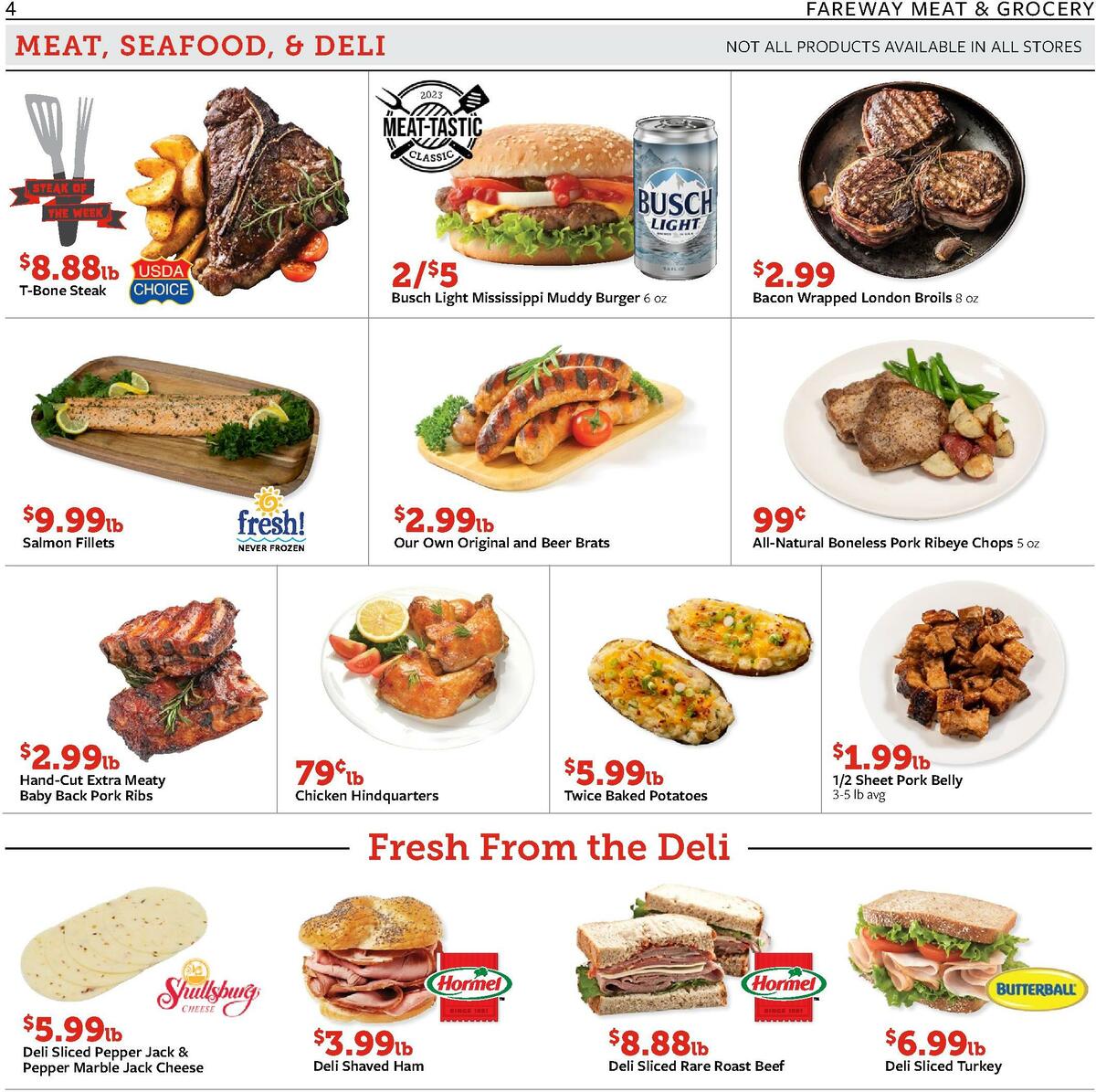 Fareway Weekly Ad from May 22