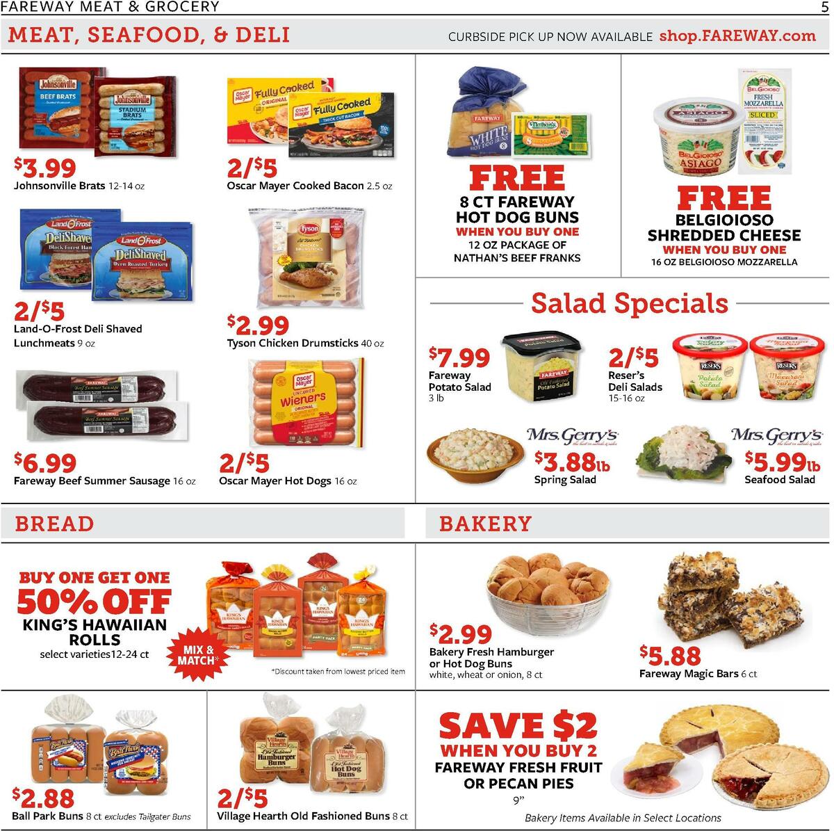 Fareway Weekly Ad from May 22