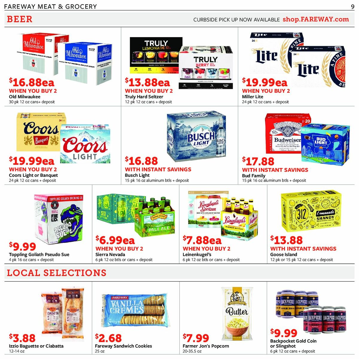 Fareway 3 Day Sale Weekly Ad from July 27