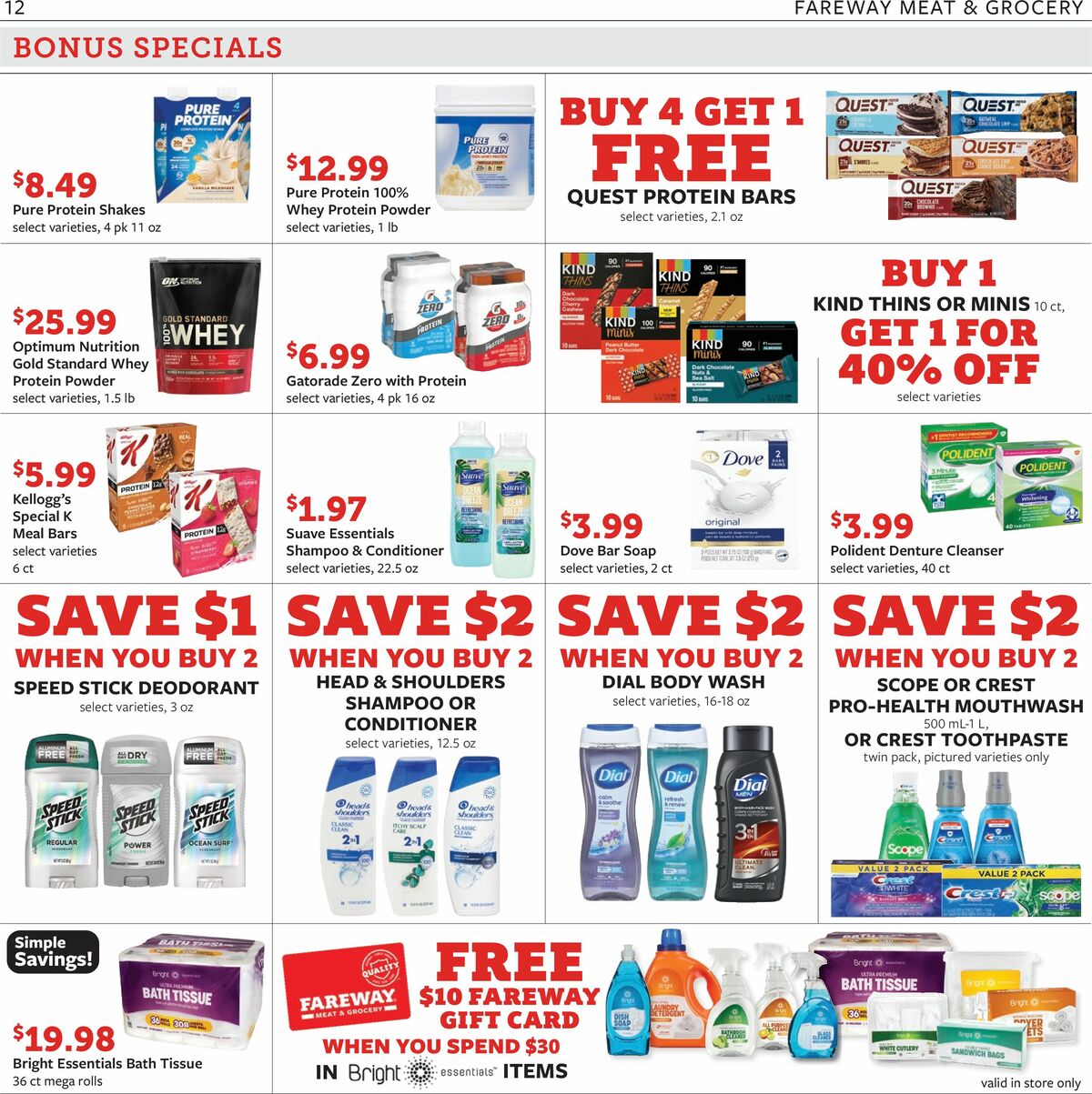 Fareway Weekly Ad from October 2