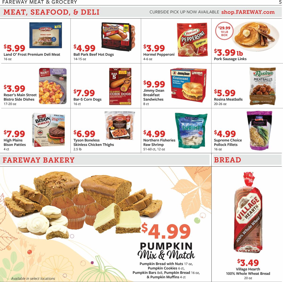 Fareway Weekly Ad from October 2