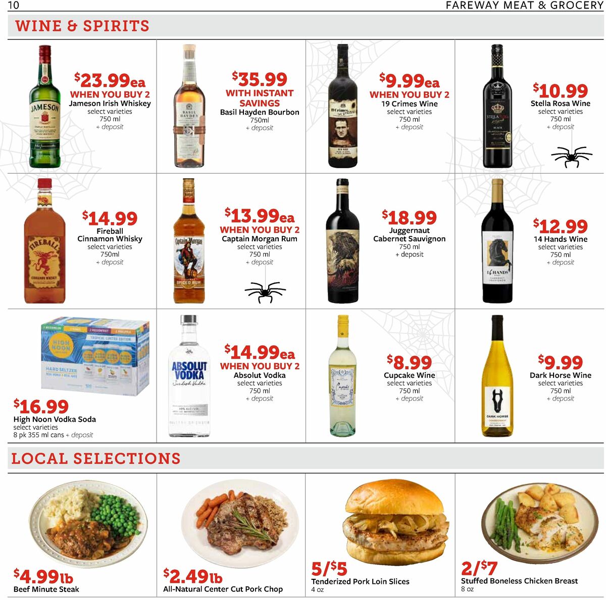 Fareway Weekly Ad from October 23