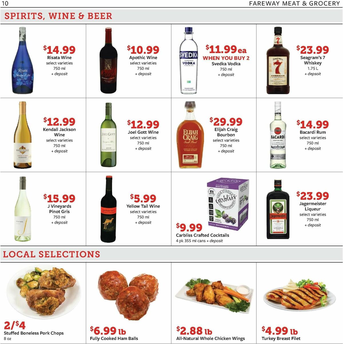 Fareway Weekly Ad from October 30