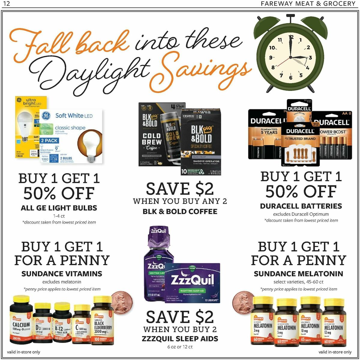 Fareway Weekly Ad from October 30