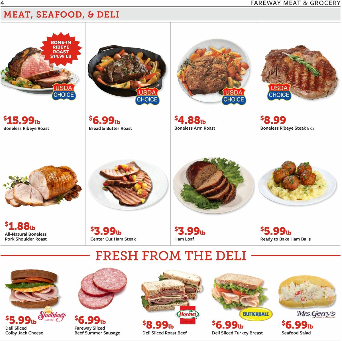 Fareway Weekly Ad from November 20