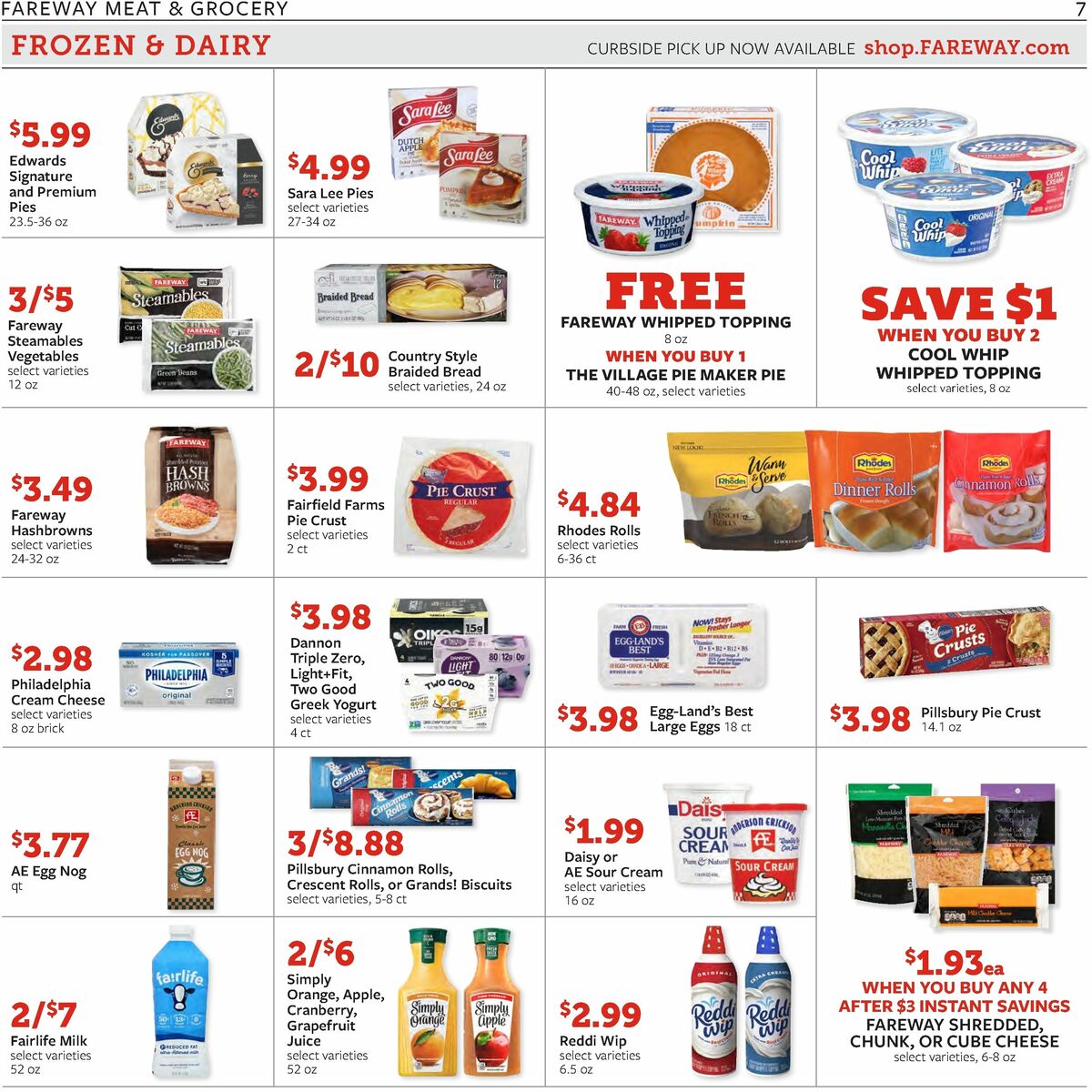 Fareway Weekly Ad from November 20