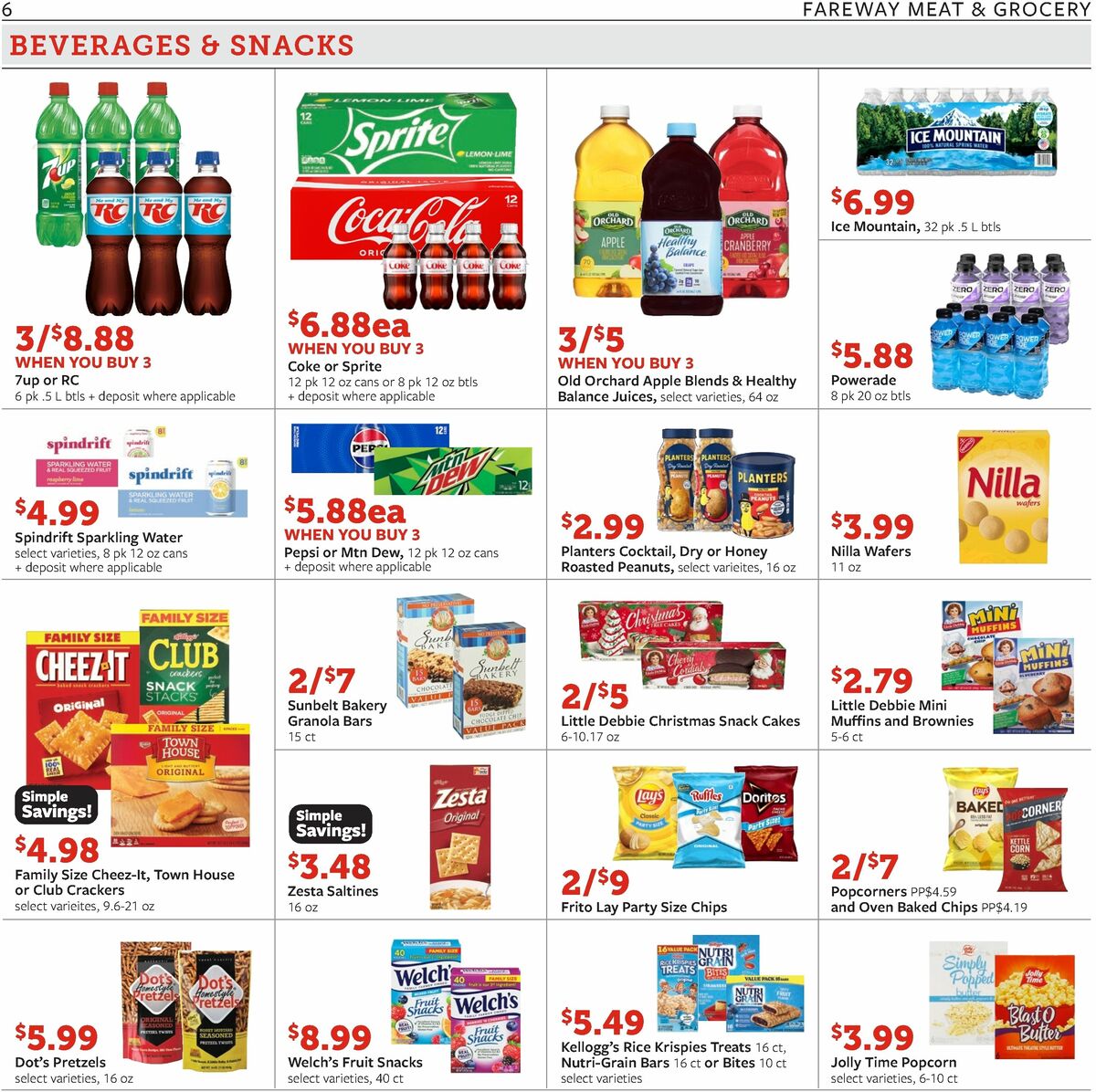 Fareway Weekly Ad from December 4