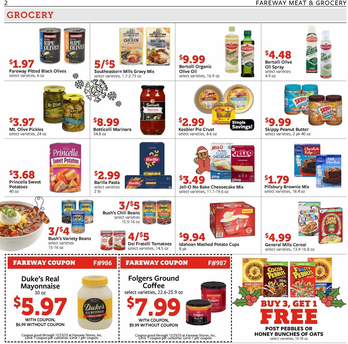 Fareway Weekly Ad from December 18